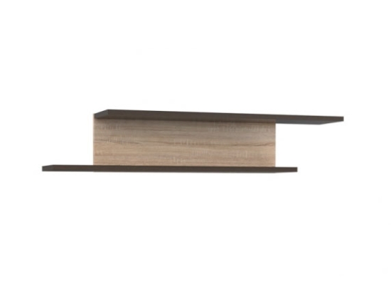 ΡΑΦΙ SOLO 110X19 SONOMA ΜΕ ΛΕΠΤΟΜΕΡΕΙΕΣ WENGE