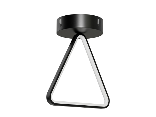 ΦΩΤΙΣΤΙΚΟ ΟΡΟΦΗΣ LED 13W 1000LM ΜΑΥΡΟ 25X13X30CM
