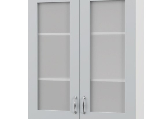 MODEST ΠΑΝΩ ΝΤΟΥΛΑΠΙ-ΒΙΤΡΙΝΑ ΓΚΡΙ 80X30X92CM