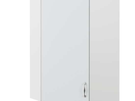 MODEST ΠΑΝΩ ΝΤΟΥΛΑΠΙ ΓΩΝΙΑΚΟ ΛΕΥΚΟ 60-60X30X92CM