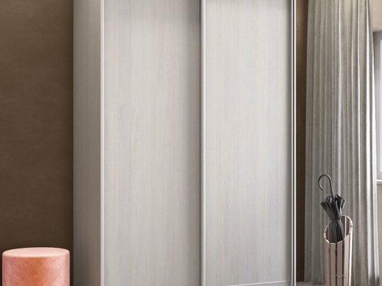 ΝΤΟΥΛΑΠΑ DIAMONT ΛΕΥΚΟ 150X60X220CM