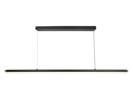 ΚΡΕΜΑΣΤΟ ΦΩΤΙΣΤΙΚΟ LED 19W 3000K 2090LM ΜΑΥΡΟ 90X5.5X100CM