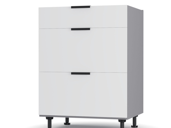 CRAFT ΚΑΤΩ ΝΤΟΥΛΑΠΙ ΣΥΡΤΑΡΙΕΡΑ ΛΕΥΚΟ 60X48X82CM
