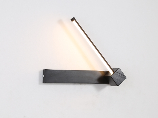 ΦΩΤΙΣΤΙΚΟ ΤΟΙΧΟΥ LED 6W 3000K ΜΑΥΡΟ 30X9X5CM