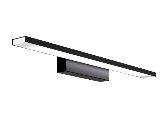 ΦΩΤΙΣΤΙΚΟ ΤΟΙΧΟΥ LED 12W 4000K ΜΑΥΡΟ 60X8.5X5CM