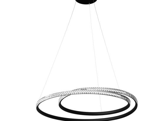ΦΩΤΙΣΤΙΚΟ ΚΡΕΜΑΣΤΟ BRILLIANT LED 56W 4000K ΜΑΥΡΟ Φ60X120CM