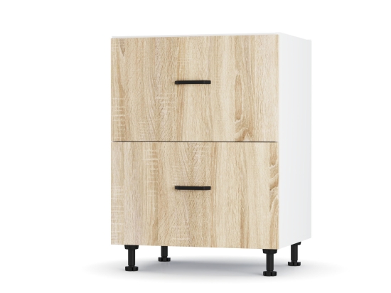 MODEST ΚΑΤΩ ΝΤΟΥΛΑΠΙ ΜΕ 2 ΣΥΡΤΑΡΙΑ ΣΟΝΟΜΑ 60X48X82CM