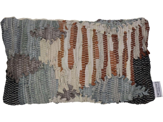 ΜΑΞΙΛΑΡΙ ARTELIBRE ΓΚΡΙ ΔΕΡΜΑ 30X50CM