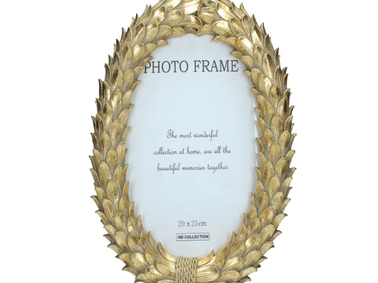ΚΟΡΝΙΖΑ ARTELIBRE ΧΡΥΣΟ POLYRESIN 20X25CM