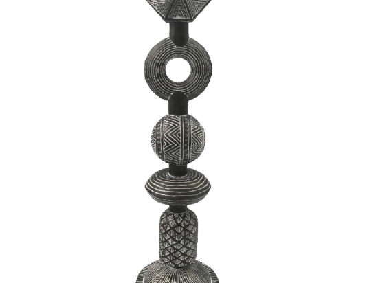 ΔΙΑΚΟΣΜΗΤΙΚΟ ARTELIBRE TRIBAL ΚΑΦΕ POLYRESIN 14X14X50CM