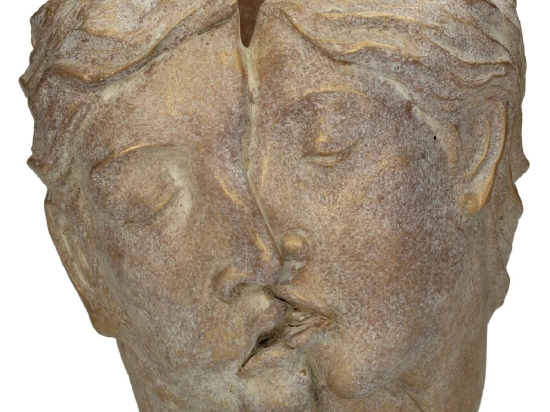 ΚΑΣΠΩ ARTELIBRE ΜΙΣΟ ΠΡΟΣΩΠΟ ΧΡΥΣΟ ΤΣΙΜΕΝΤΟ 19.5X19X16.5CM
