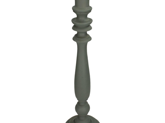 ΚΗΡΟΠΗΓΙΟ ARTELIBRE ΓΚΡΙ POLYRESIN 12.5X12.5X48CM