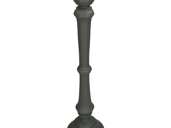 ΚΗΡΟΠΗΓΙΟ ARTELIBRE ΓΚΡΙ POLYRESIN 15X15X55CM