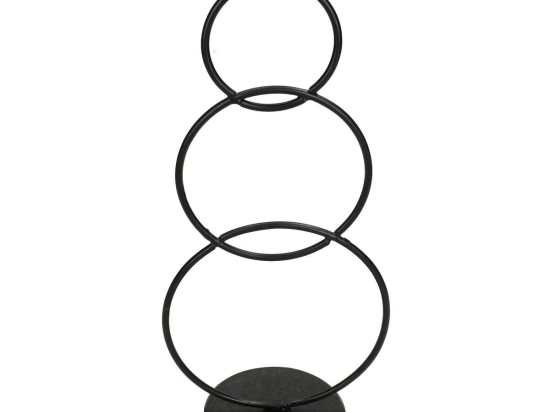 ΚΗΡΟΠΗΓΙΟ ARTELIBRE ΜΑΥΡΟ ΜΕΤΑΛΛΟ 13X8.5X29.5CM