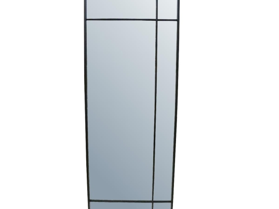 ΚΑΘΡΕΠΤΗΣ ARTELIBRE ΜΑΥΡΟ ΜΕΤΑΛΛΟ 64.5X3X200CM