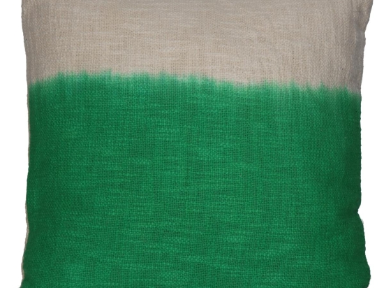 ΜΑΞΙΛΑΡΙ ARTELIBRE DIP DYE ΠΡΑΣΙΝΟ ΒΑΜΒΑΚΕΡΟ 45X45CM