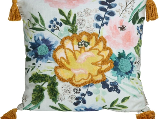 ΜΑΞΙΛΑΡΙ ARTELIBRE ΠΟΛΥΧΡΩΜΟ ΒΑΜΒΑΚΕΡΟ 45X45CM