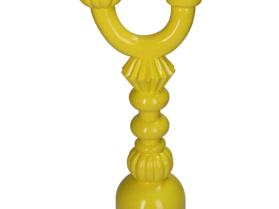 ΚΗΡΟΠΗΓΙΟ ΚΙΤΡΙΝΟ POLYRESIN 15X10X35CM