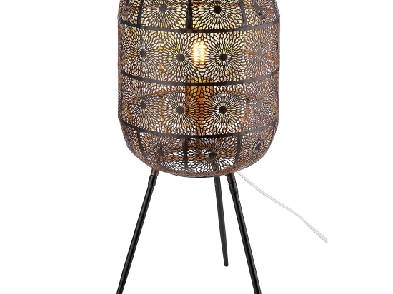 ΛΑΜΠΑ ΕΠΙΔΑΠΕΔΙΑ ARTELIBRE ΧΡΥΣΟ/ΜΑΥΡΟ ΜΕΤΑΛΛΟ 54.5CM