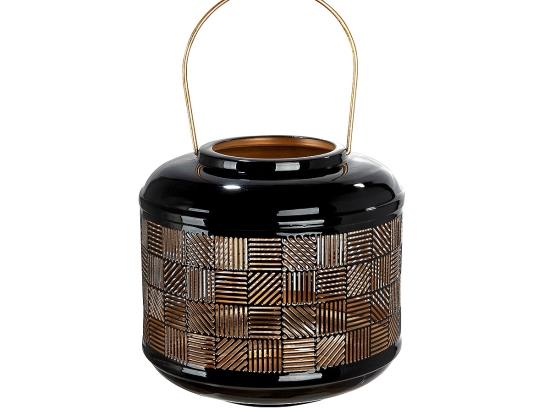 ΦΑΝΑΡΙ ARTELIBRE ΜΑΥΡΟ ΜΕΤΑΛΛΟ 20CM