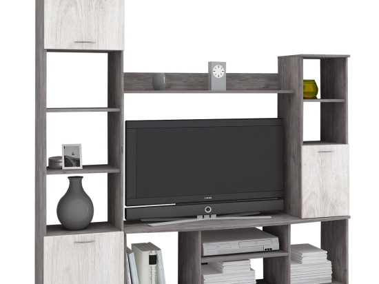 ΣΥΝΘΕΤΟ ARTELIBRE ΔΗΜΗΤΡΑ ΜΟΡΙΟΣΑΝΙΔΑ RAW ENDGRAIN OAK/LIGHT ARTWOOD 170X30/35X173CM