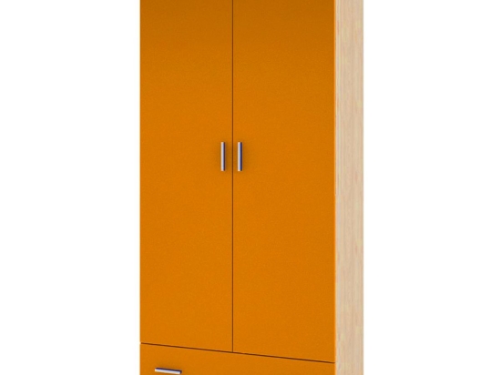 ΝΤΟΥΛΑΠΑ ARTELIBRE BAMBINO ΜΟΡΙΟΣΑΝΙΔΑ SONOMA/ORANGE 85X50X180CM