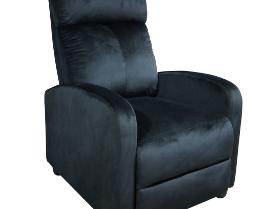 ΠΟΛΥΘΡΟΝΑ ARTELIBRE RELAX DIANELLA ΜΑΥΡΟ ΒΕΛΟΥΔΟ 77X90X99CM