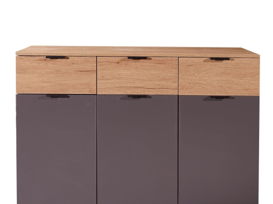 ΚΟΝΣΟΛΑ ARTELIBRE FRESH MDF ΚΑΡΥΔΙΑ/ΓΚΡΙ 120X50X85CM