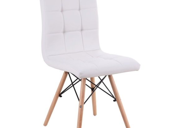 ΚΑΡΕΚΛΑ ARTELIBRE CUPPLESSUS ΛΕΥΚΟ PU 43X55X86CM