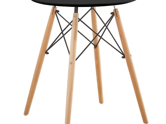 ΤΡΑΠΕΖΙ ARTELIBRE RAPTOR ΜΑΥΡΟ MDF/ΞΥΛΟ 60X60X70CM