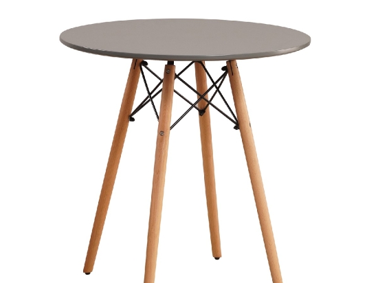 ΤΡΑΠΕΖΙ ARTELIBRE RAPTOR ΓΚΡΙ MDF/ΞΥΛΟ Φ70X74CM