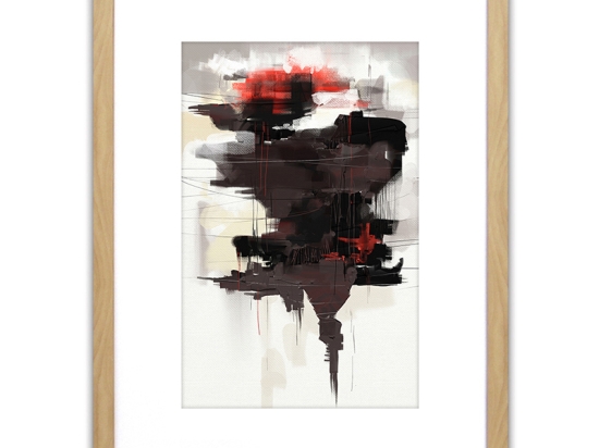 ΠΙΝΑΚΑΣ ΣΕ ΚΟΡΝΙΖΑ ARTELIBRE ΠΛΑΣΤΙΚΟ 'ABSTRACT' 35X45X1.8CM