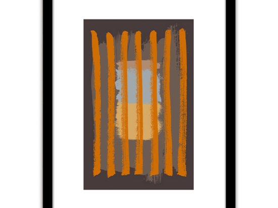 ΠΙΝΑΚΑΣ ΣΕ ΚΟΡΝΙΖΑ ARTELIBRE ΠΛΑΣΤΙΚΟ 'ABSTRACT' 35X45X1.8CM