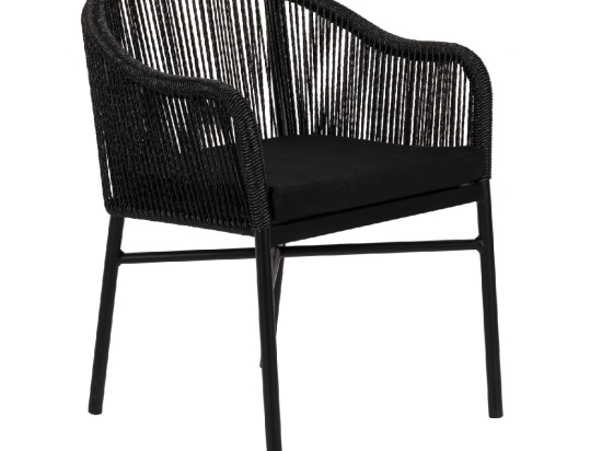 ΠΟΛΥΘΡΟΝΑ ΚΗΠΟΥ ARTELIBRE KAGERA ΜΑΥΡΟ ΑΛΟΥΜΙΝΙΟ/RATTAN 45X42X84CM