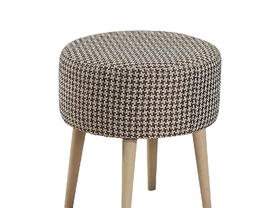 ΣΚΑΜΠΟ ARTELIBRE ADA HOUNDSTOOTH ΚΟΚΚΙΝΟ ΥΦΑΣΜΑ 40X43CM