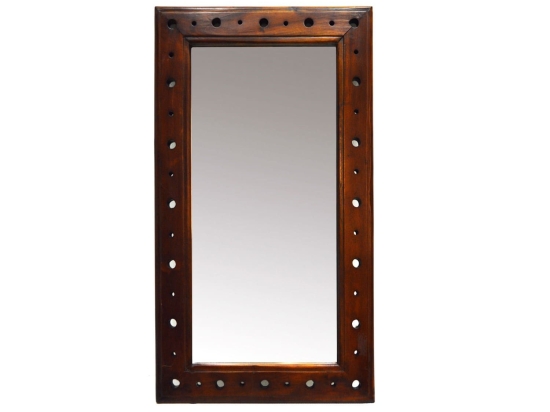EΠIΠΛO ZB 305 Spotty Mirror Υ.100cm  Π.57cm  Β.04cm Ξύλο