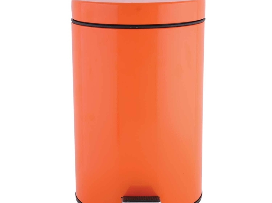 Κάδος Απορριμμάτων 05377.001 Orange Μέταλλο