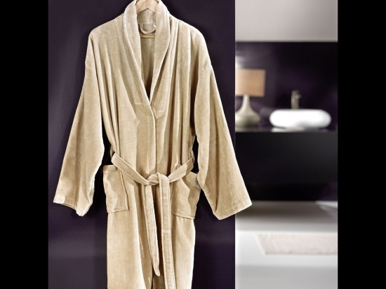 Μπουρνούζι Spa Beige Σε Κουτί Nima