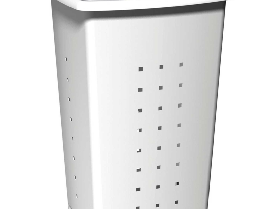 Καλάθι Απλύτων 06717.002 White 42X35,5X64 cm Πλαστικό