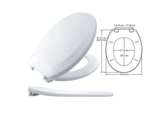 Καπάκι Λεκάνης 7250 TP 03521.001 White Πλαστικό