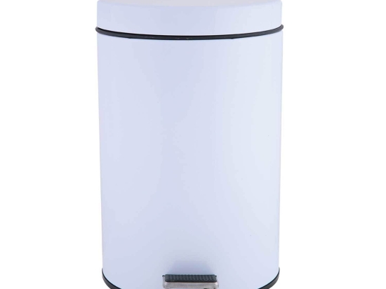 Κάδος Απορριμμάτων 05380.001 White Μέταλλο