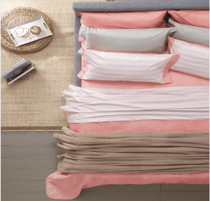 Amo la Casa Σετ Σεντόνια Μονά με Λάστιχο Percale 150×290 cm – Fabrizio