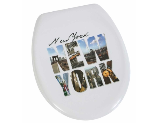 Καπάκι Λεκάνης New York 03617.001 White Πλαστικό