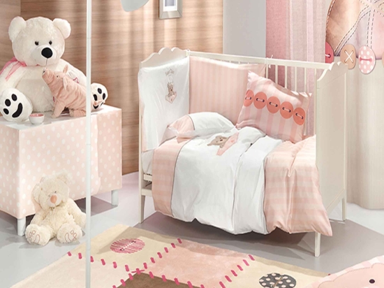 Χαλί Παιδικό Patchwork Pink Saint Clair 115X175cm