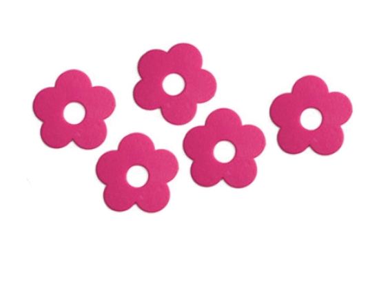 Μικρά Αντιολισθητικά Funky Flower (Σετ 5Τμχ) 00530 Fuchsia PVC