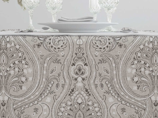 Borea Καρέ Damask Γκρι 90 x 90 cm Γκρι