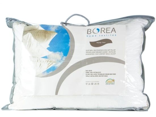 Borea Μαξιλάρι Ύπνου Ανατομικό 3D Cotton 50x70