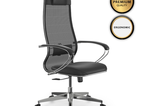 ΚΑΡΕΚΛΑ ΓΡΑΦΕΙΟΥ SIT-1031672 MEGAPAP ΕΡΓΟΝΟΜΙΚΗ ΜΕ ΔΙΠΛΟ ΥΦΑΣΜΑ MESH ΚΑΙ ΤΕΧΝΟΔΕΡΜΑ ΧΡΩΜΑ ΜΑΥΡΟ 66X70X118/131ΕΚ.