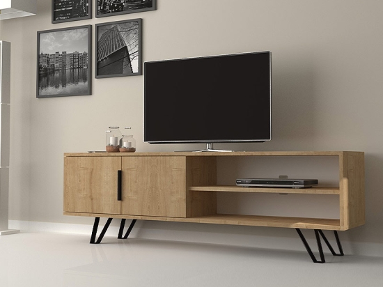 ΕΠΙΠΛΟ ΤΗΛΕΟΡΑΣΗΣ FOOT MEGAPAP ΧΡΩΜΑ ΦΥΣΙΚΟ ΟΞΙΑΣ 160X35X49ΕΚ.