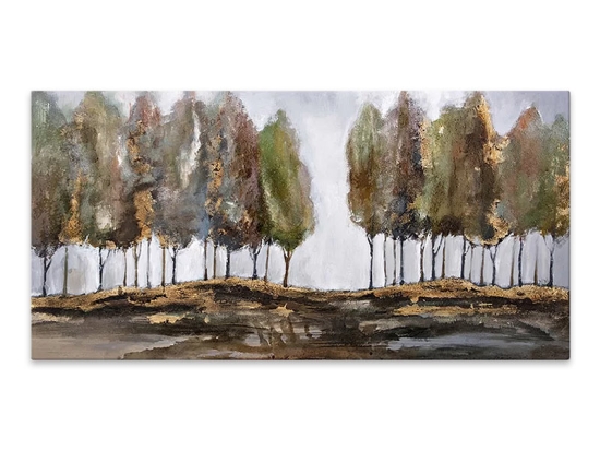 ΠΙΝΑΚΑΣ ΣΕ ΚΑΜΒΑ "POPLARS" MEGAPAP ΨΗΦΙΑΚΗΣ ΕΚΤΥΠΩΣΗΣ 125X80X3ΕΚ.